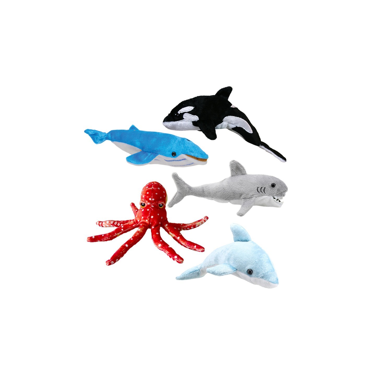 The Puppet Company Finger Puppets: Sealife, Set of 6