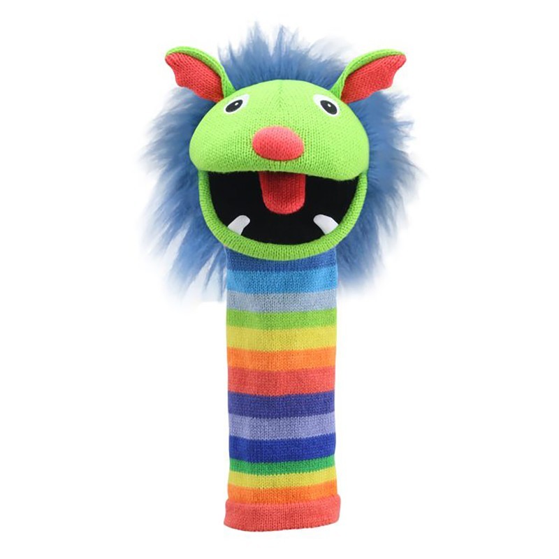 The Puppet Company Eco Knitted Puppet: Rainbow