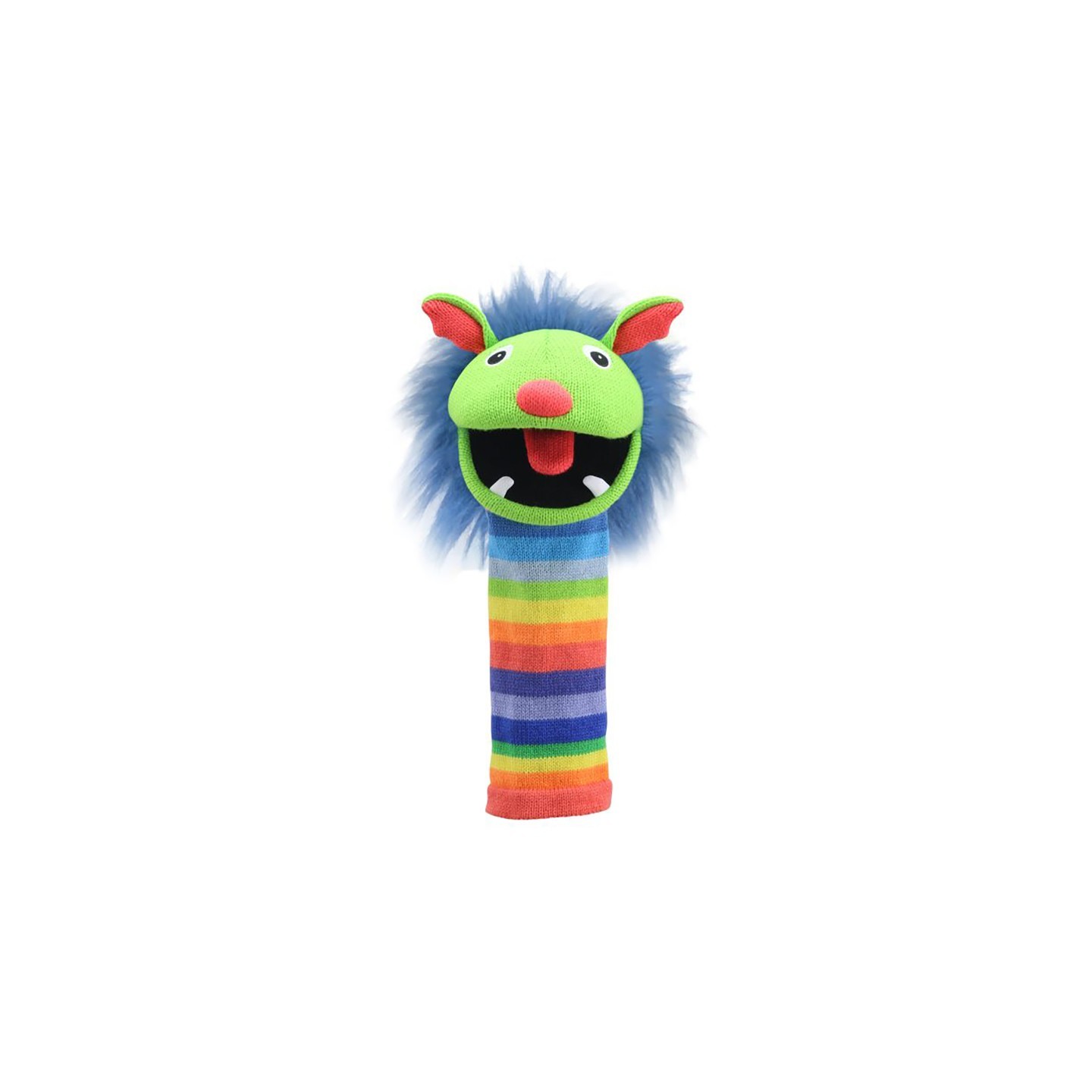 The Puppet Company Eco Knitted Puppet: Rainbow