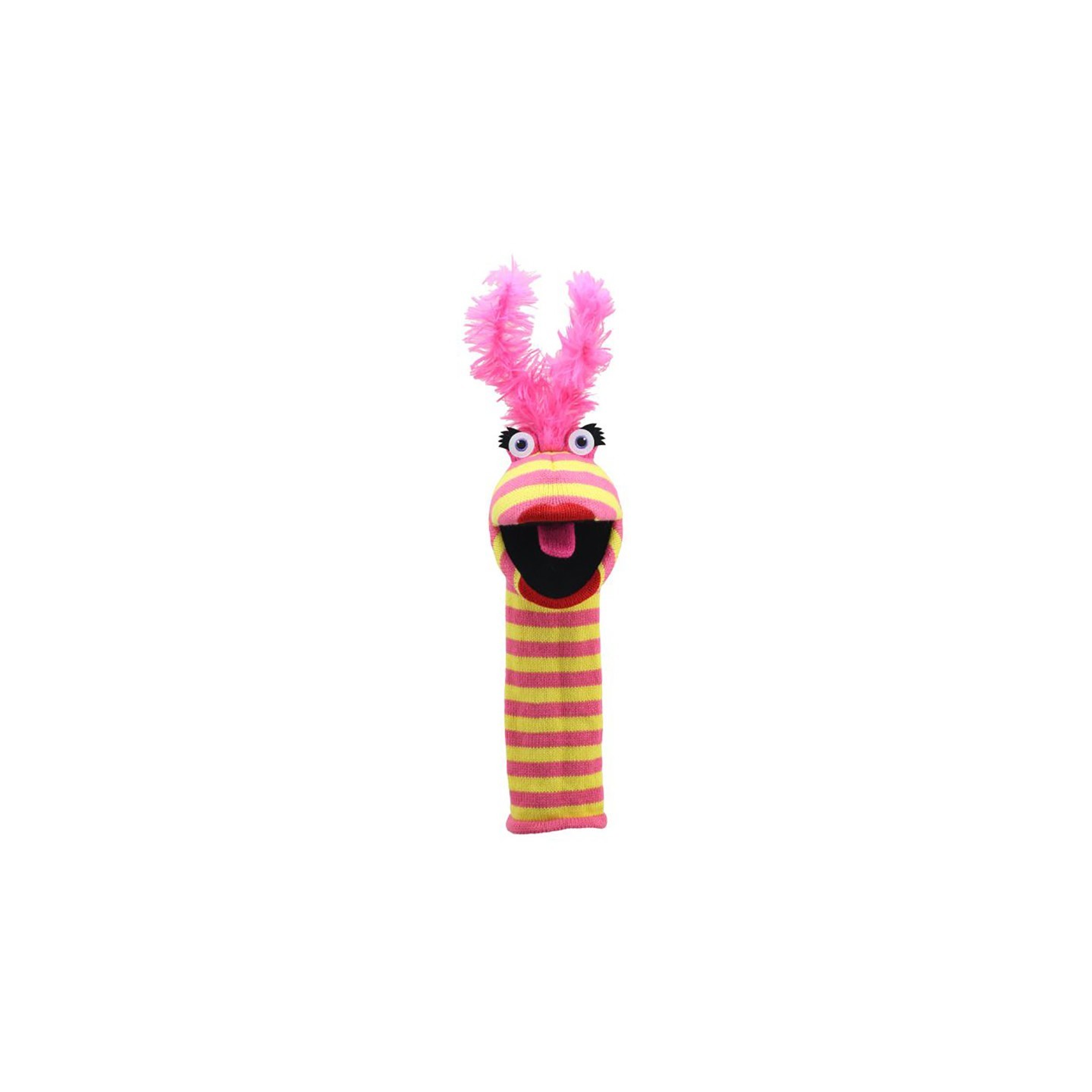 The Puppet Company Eco Knitted Puppet: Lipstick