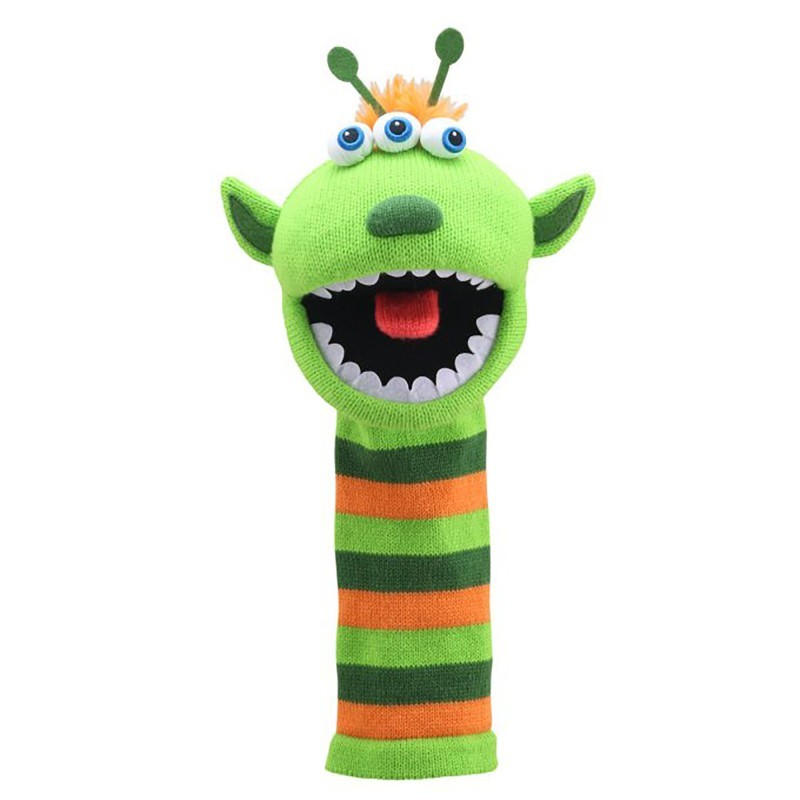 The Puppet Company Eco Knitted Puppet: Narg