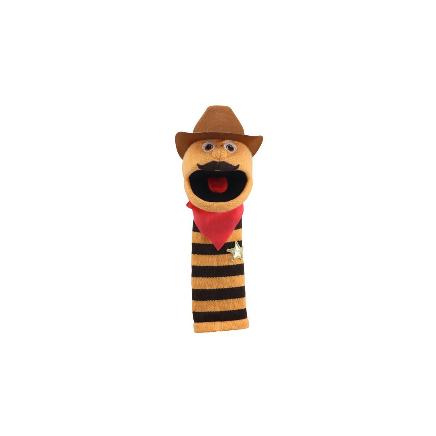 The Puppet Company Eco Knitted Puppet: Cowboy