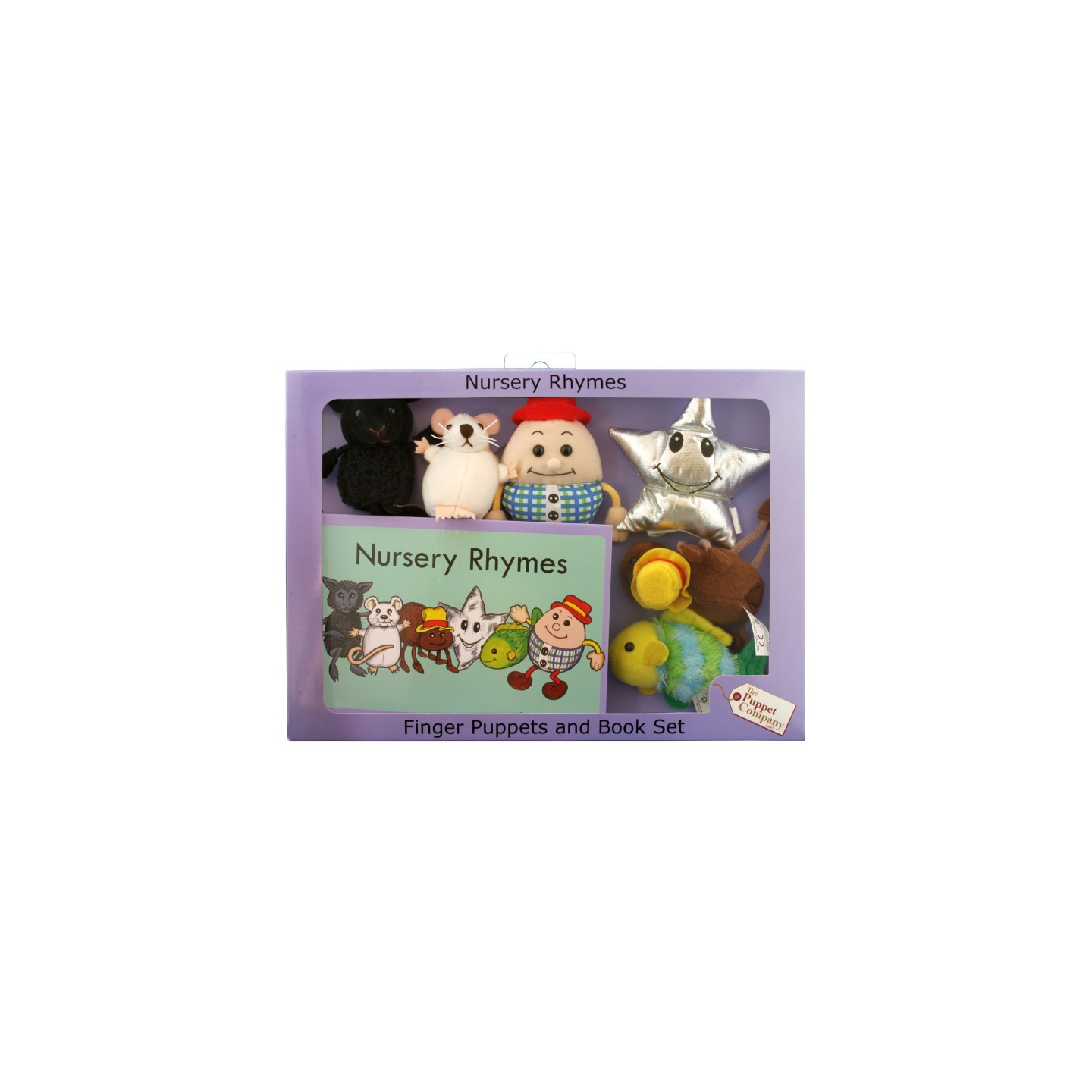 The Puppet Company Nursery Rhymes Finger Puppets and Book Set