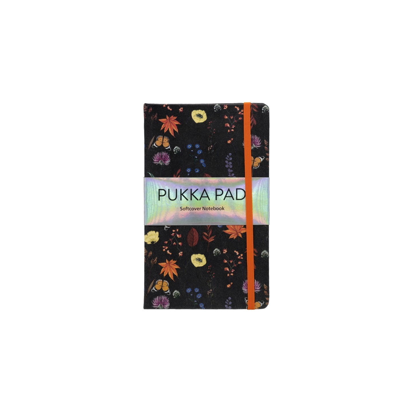 Pukka Pads Bloom Softcover Notebook with Pocket - Cream - Pack 3