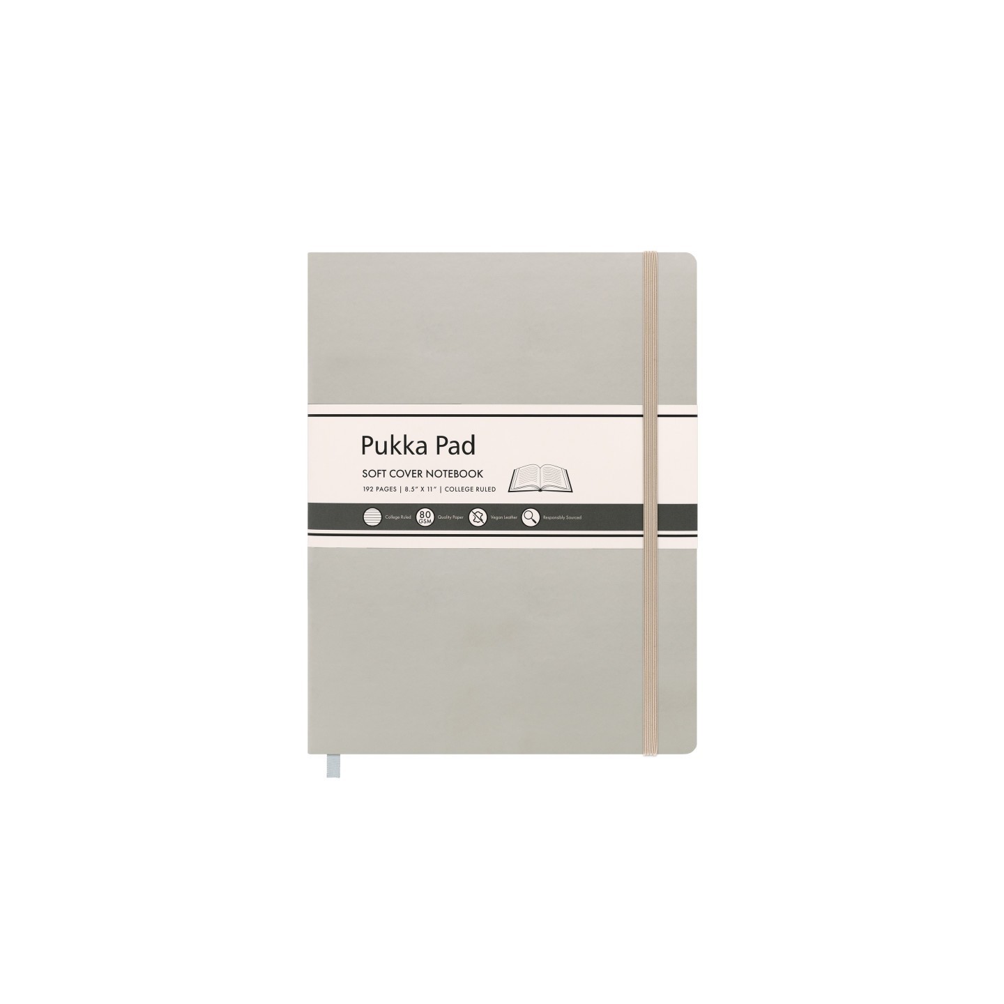 Pukka Pads Pukka Soft Cover Lettersize College Ruled - Oatmeal