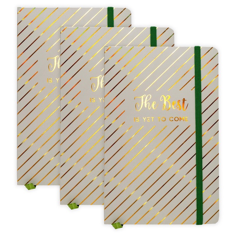 Pukka Pads Haze Journal, 8.2" x 5.11", Green, Pack of 3