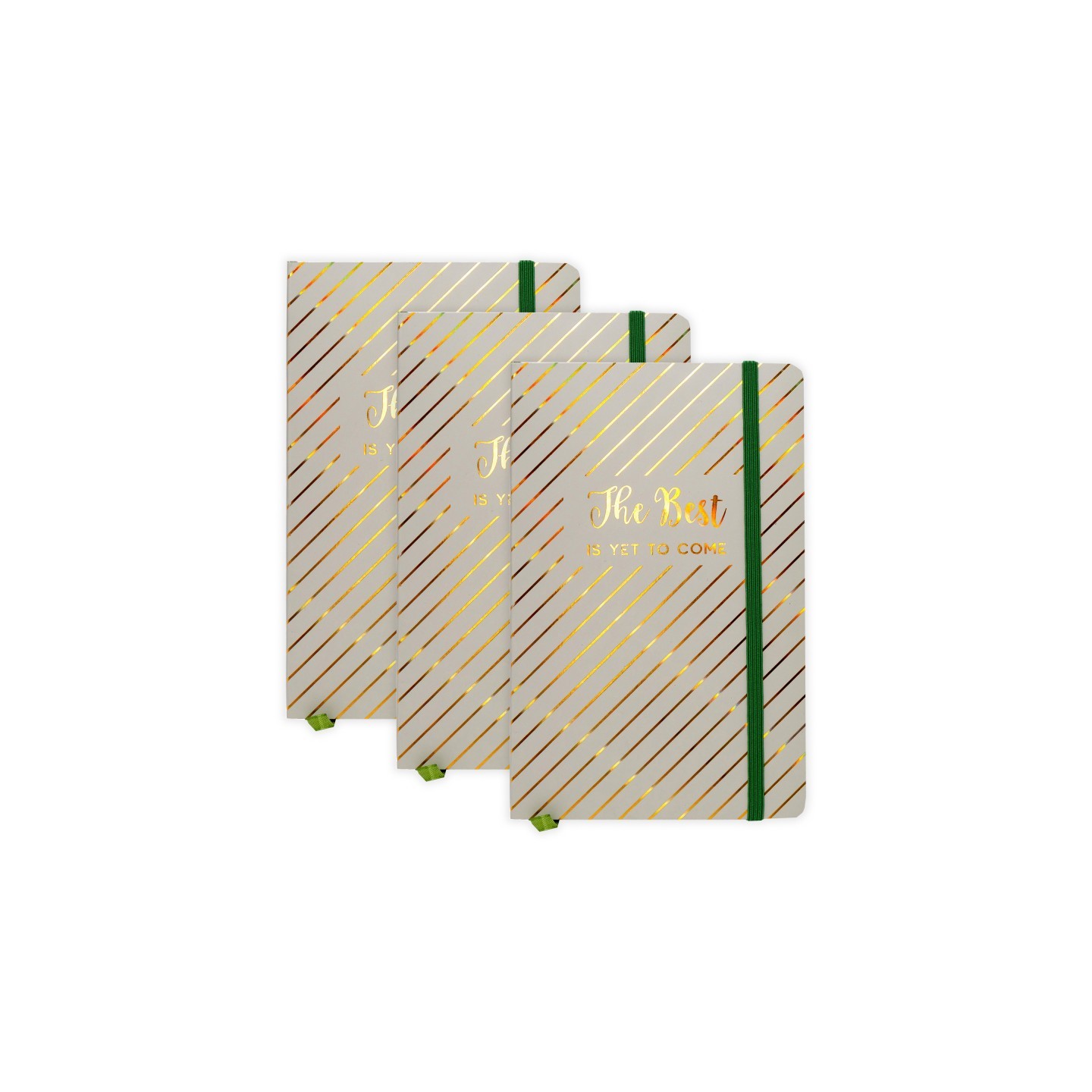Pukka Pads Haze Journal, 8.2" x 5.11", Green, Pack of 3
