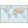 QuickStudy® World Map Laminated Poster, 50" x 32"
