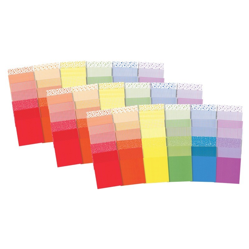 Roylco® Economy Origami Paper, 6" x 6", 72 Sheets Per Pack, 3 Packs