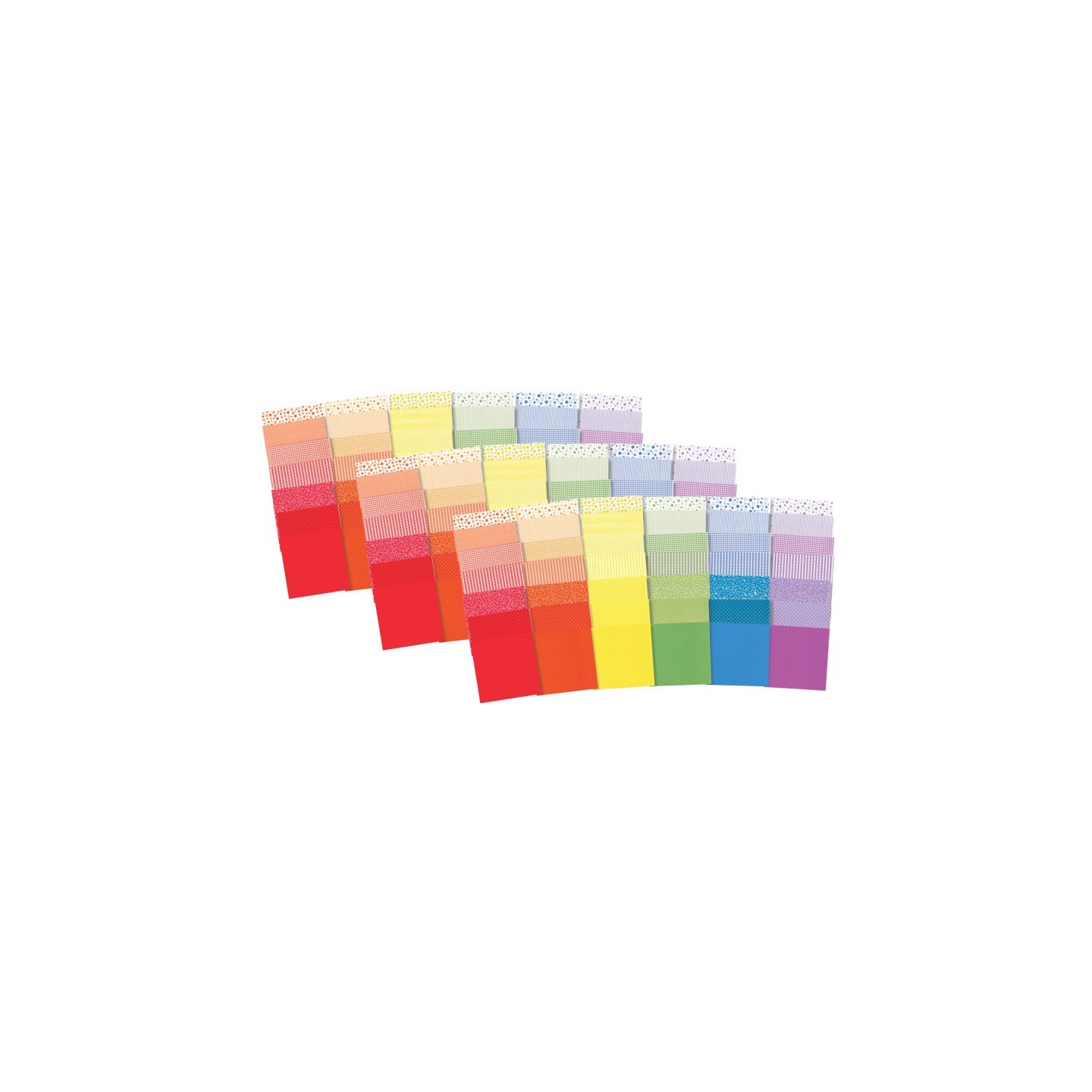 Roylco® Economy Origami Paper, 6" x 6", 72 Sheets Per Pack, 3 Packs