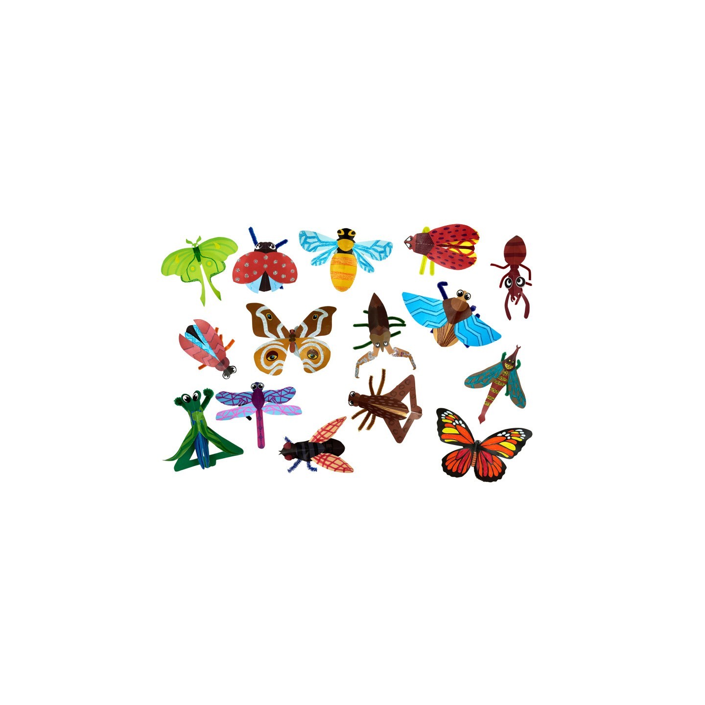 Roylco® Beautiful Bugs, 64 Projects
