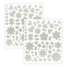 Roylco® Blots of Flowers Blot Paper, 310 Pieces Per Pack, 2 Packs