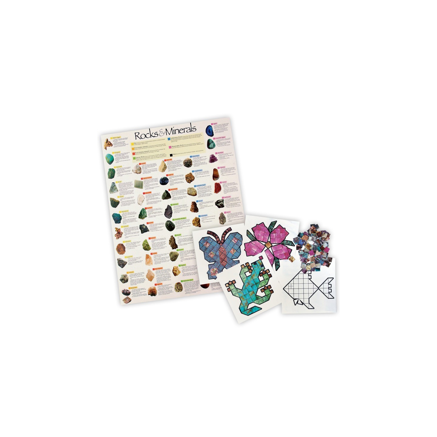 Roylco® Mineral Mosaics Poster & Artwork Set, Pack of 2500