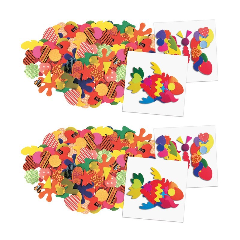 Roylco® Paper Popz, 1500 Shapes Per Pack, 2 Packs