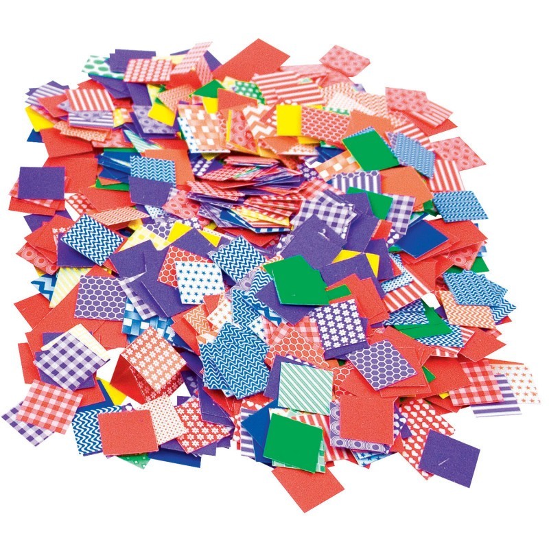 Roylco® Petit Pattern Mosaics, 3/4", Pack of 2000