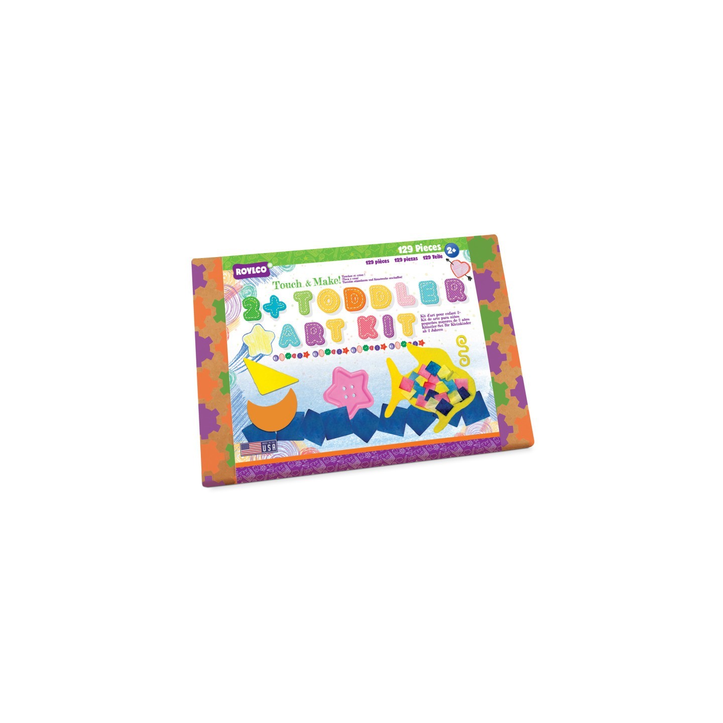 Roylco® Toddler Art Kit, 129 Pieces