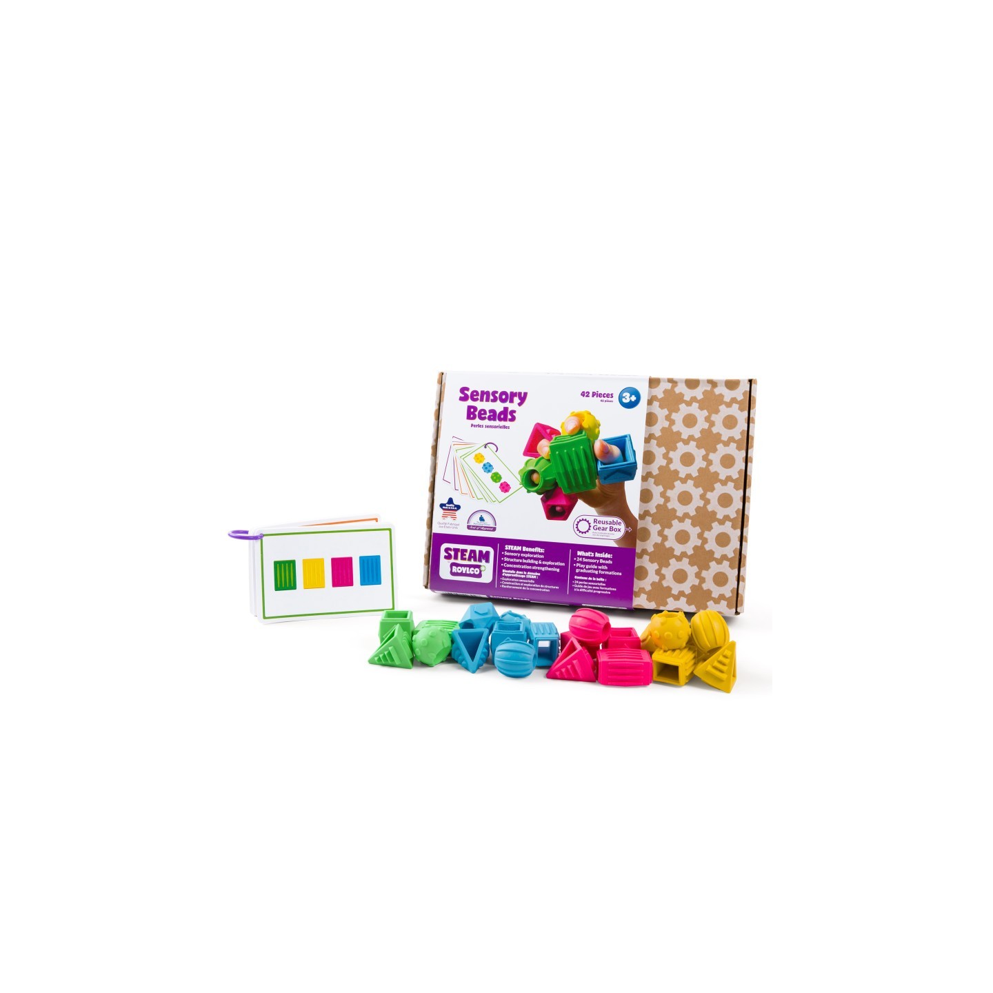 STEAM by Roylco Sensory Beads & Play Guide