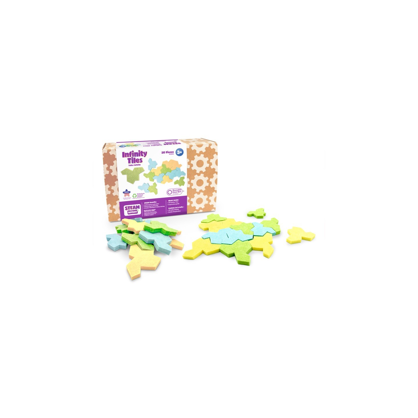 Roylco® STEAM Infinity Tiles