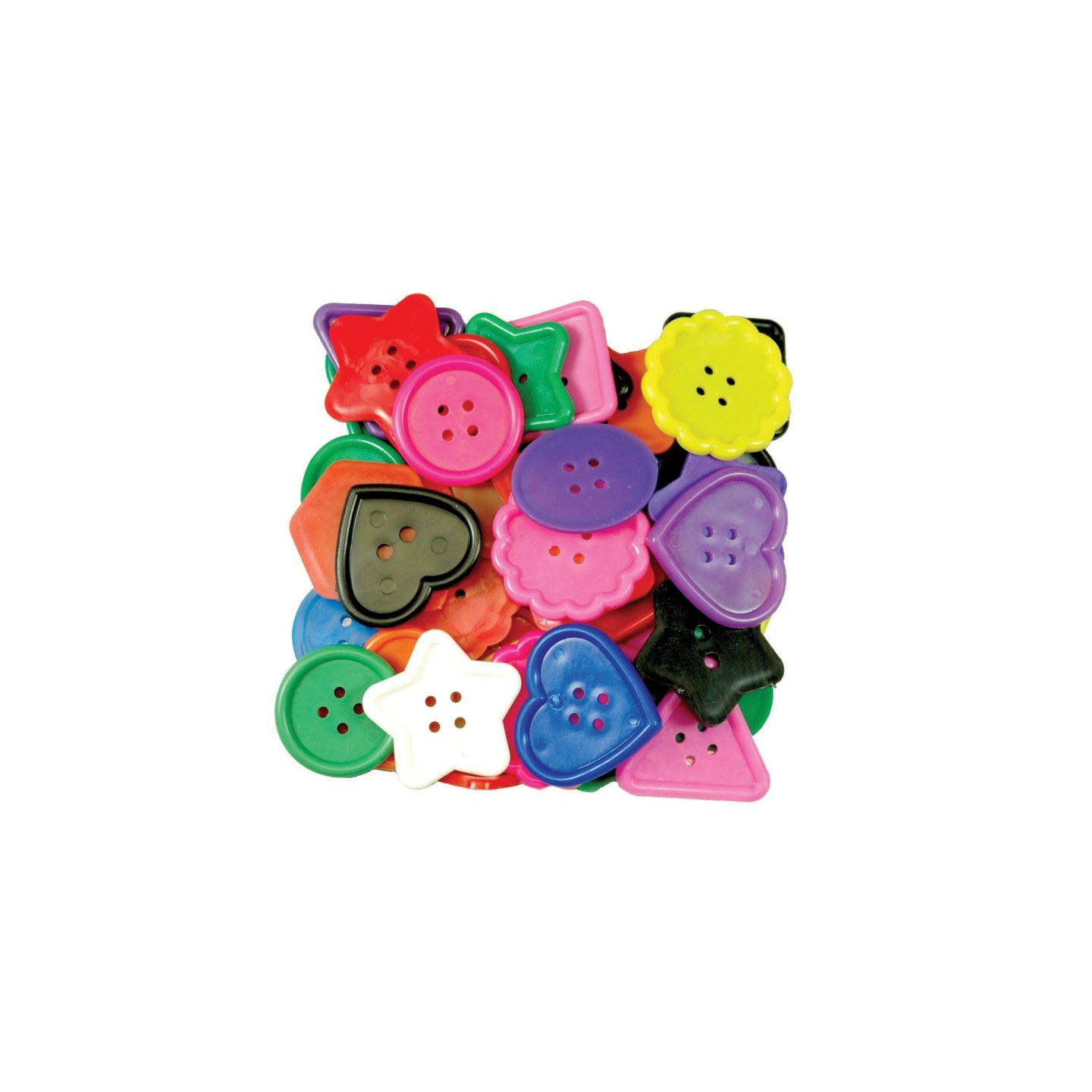 Roylco® Really Big Buttons™, 8 Shapes, 1 lb.
