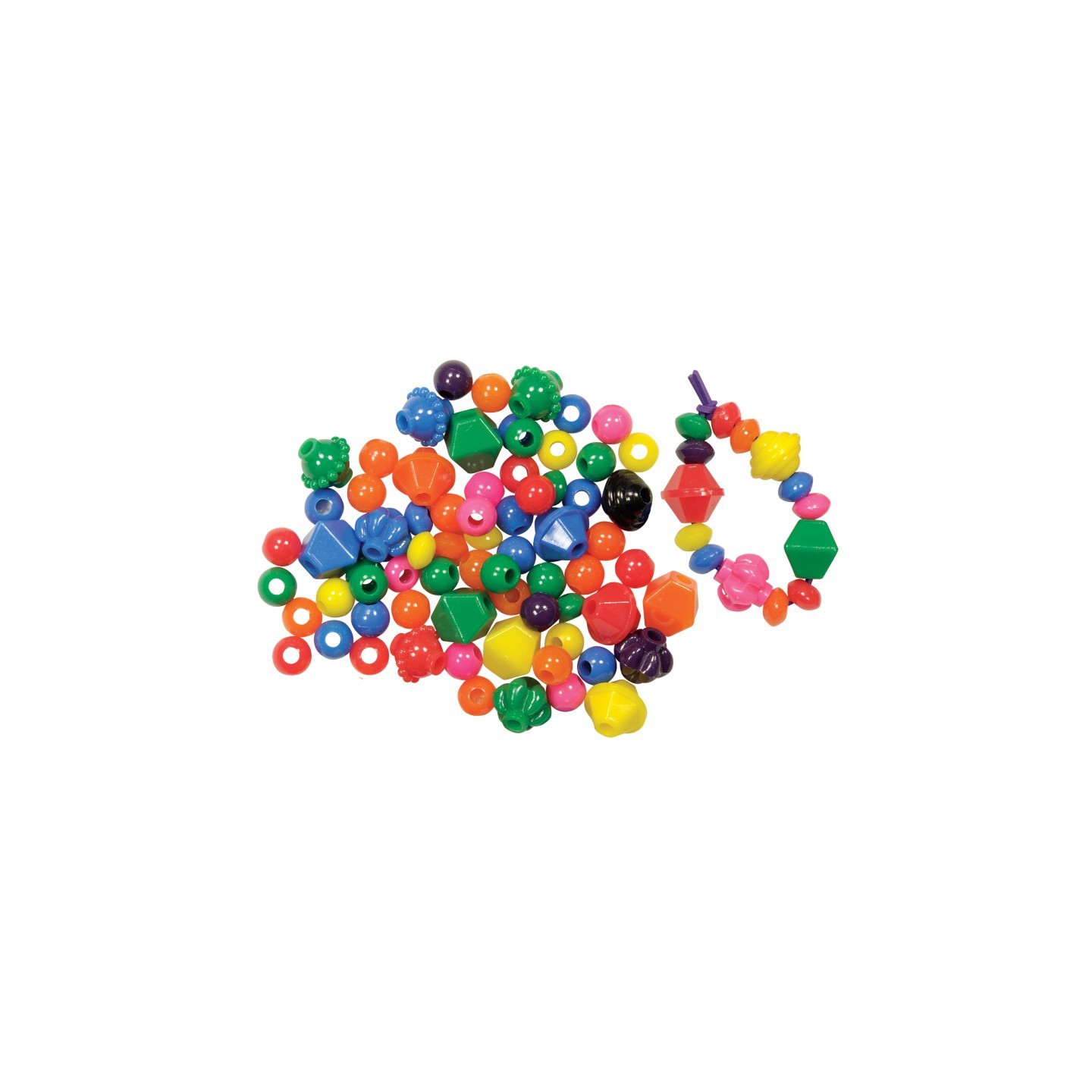 Roylco® Brilliant Beads™, Pack of 100
