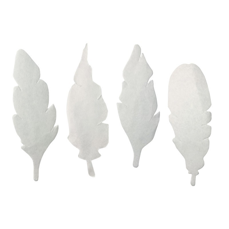 Roylco® Color Diffusing Paper Feathers, Pack of 80