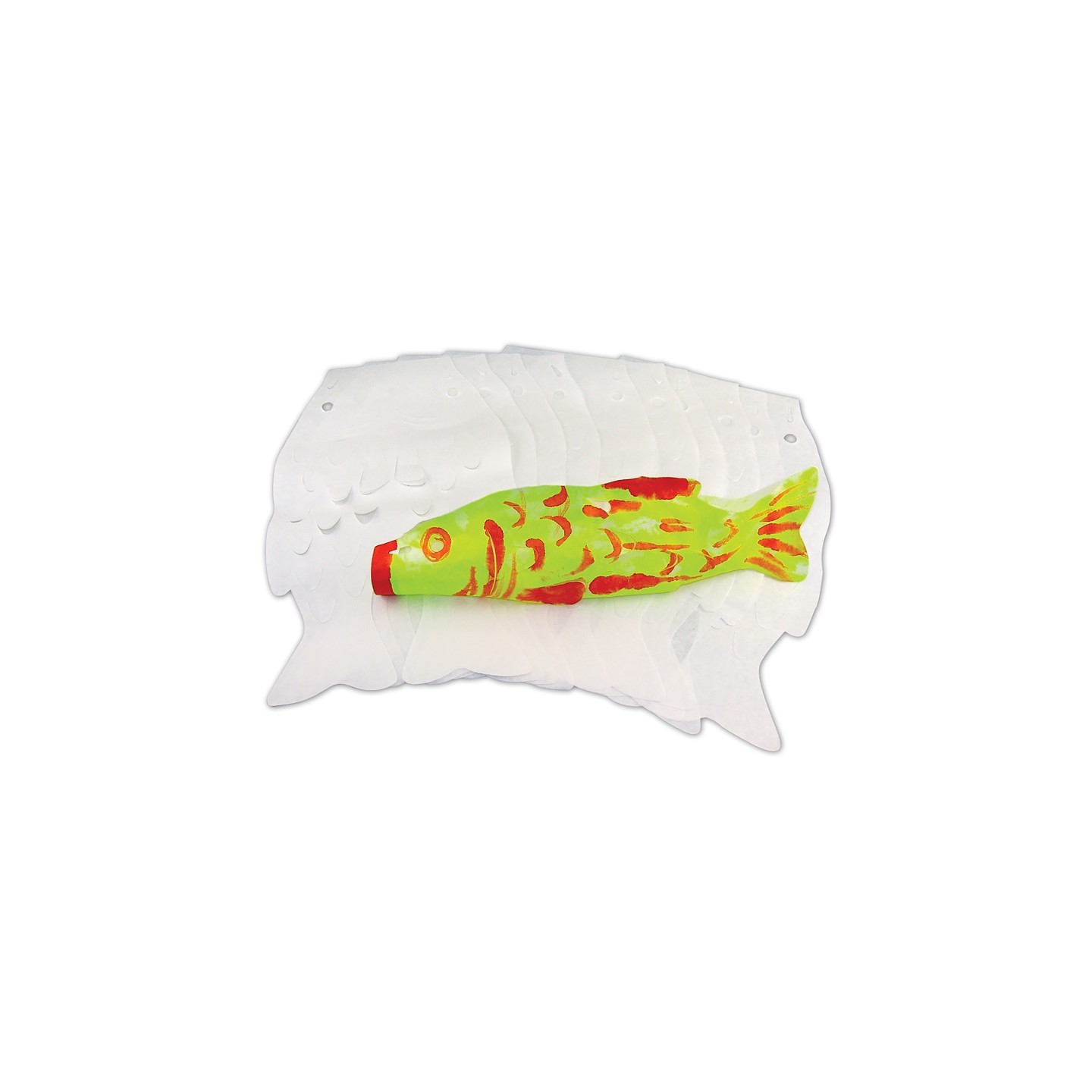 Roylco® Japanese Carp Windsock, Pack of 24