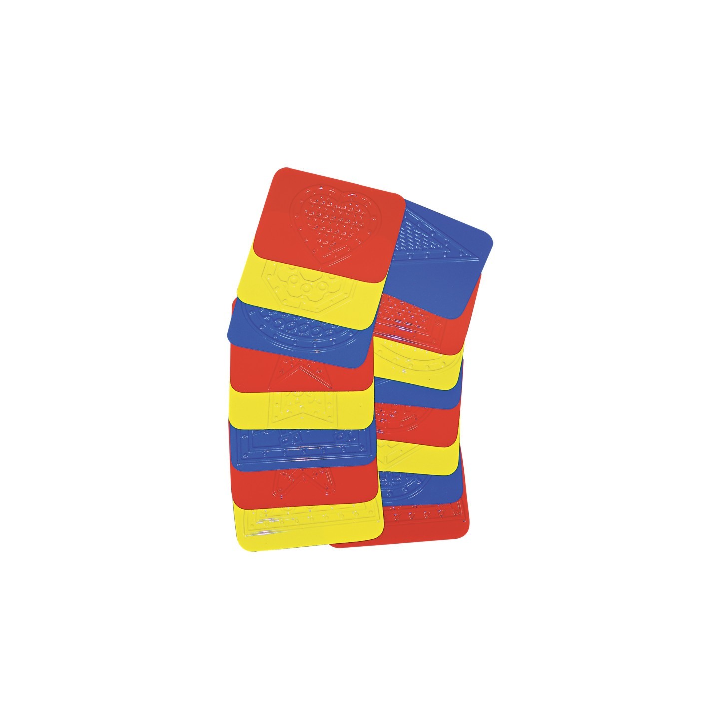 Roylco® Teach Me Shapes: Rubbing Plate Shapes, Pack of 16