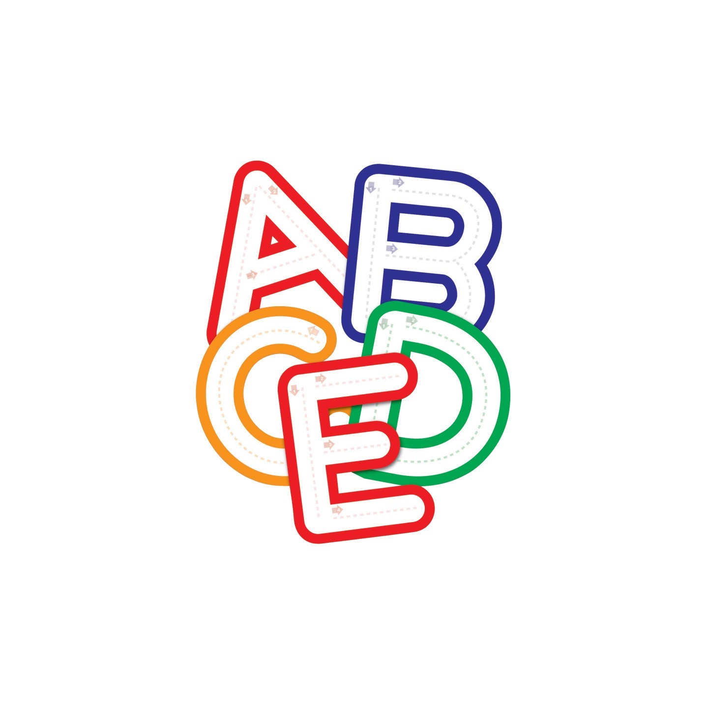 Roylco® Follow Along Letters, 26 Pieces