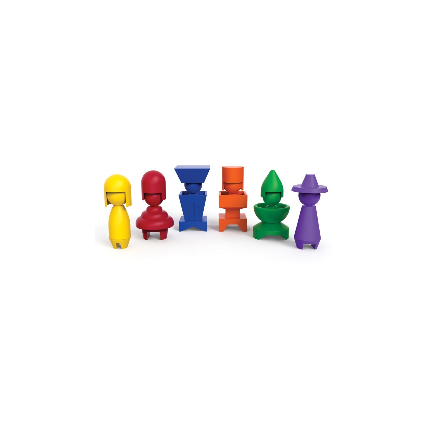 Roylco® GEMO Dolls, Set of 6