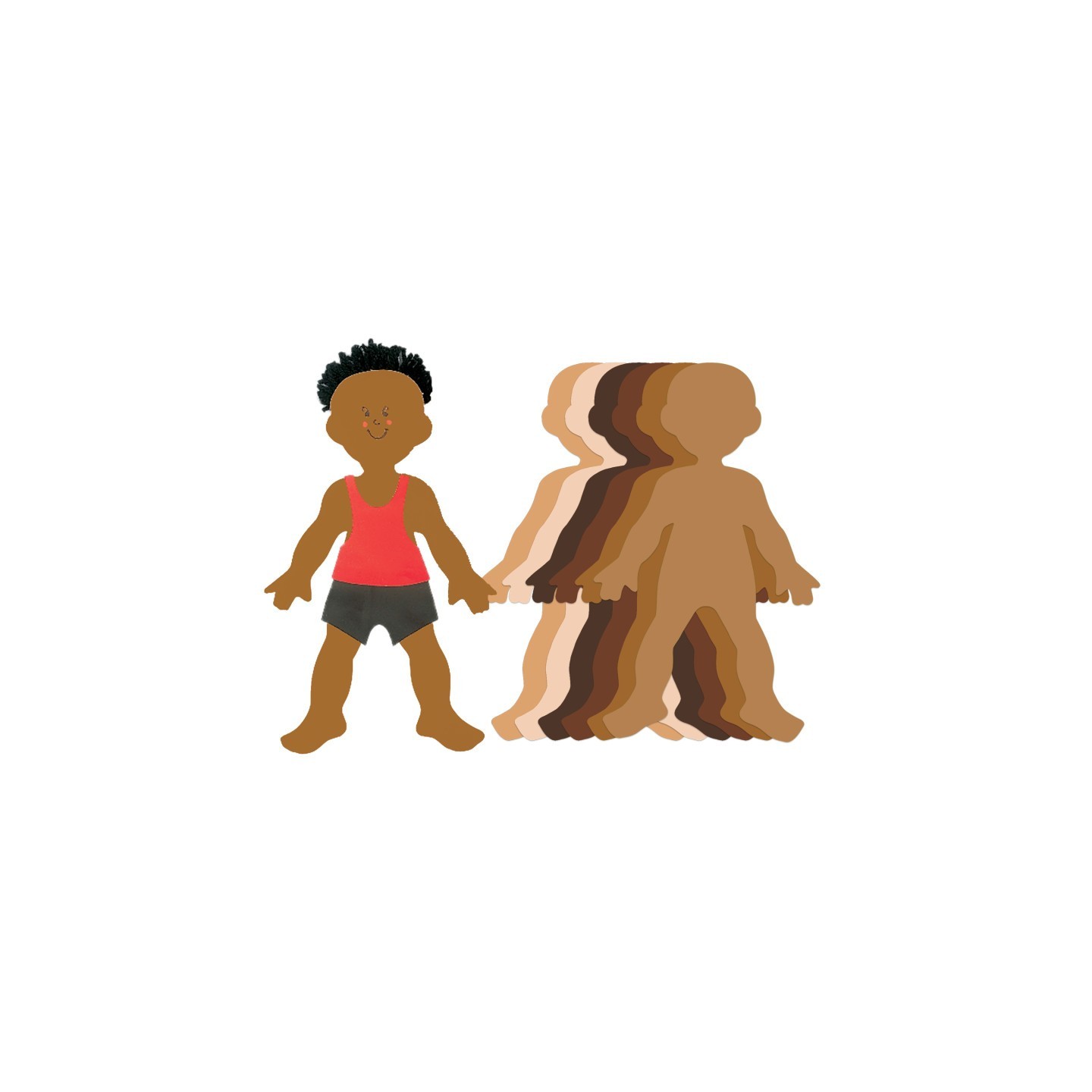 Roylco® Card Characters, 6" x 9", Pack of 24