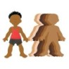 Roylco® Card Characters, 6" x 9", Pack of 24