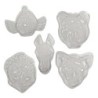 Roylco® Animal Face Forms, Pack of 5