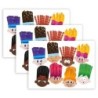 Roylco® Scissor Skills Hair Cut Paper, 32 Per Pack, 3 Packs