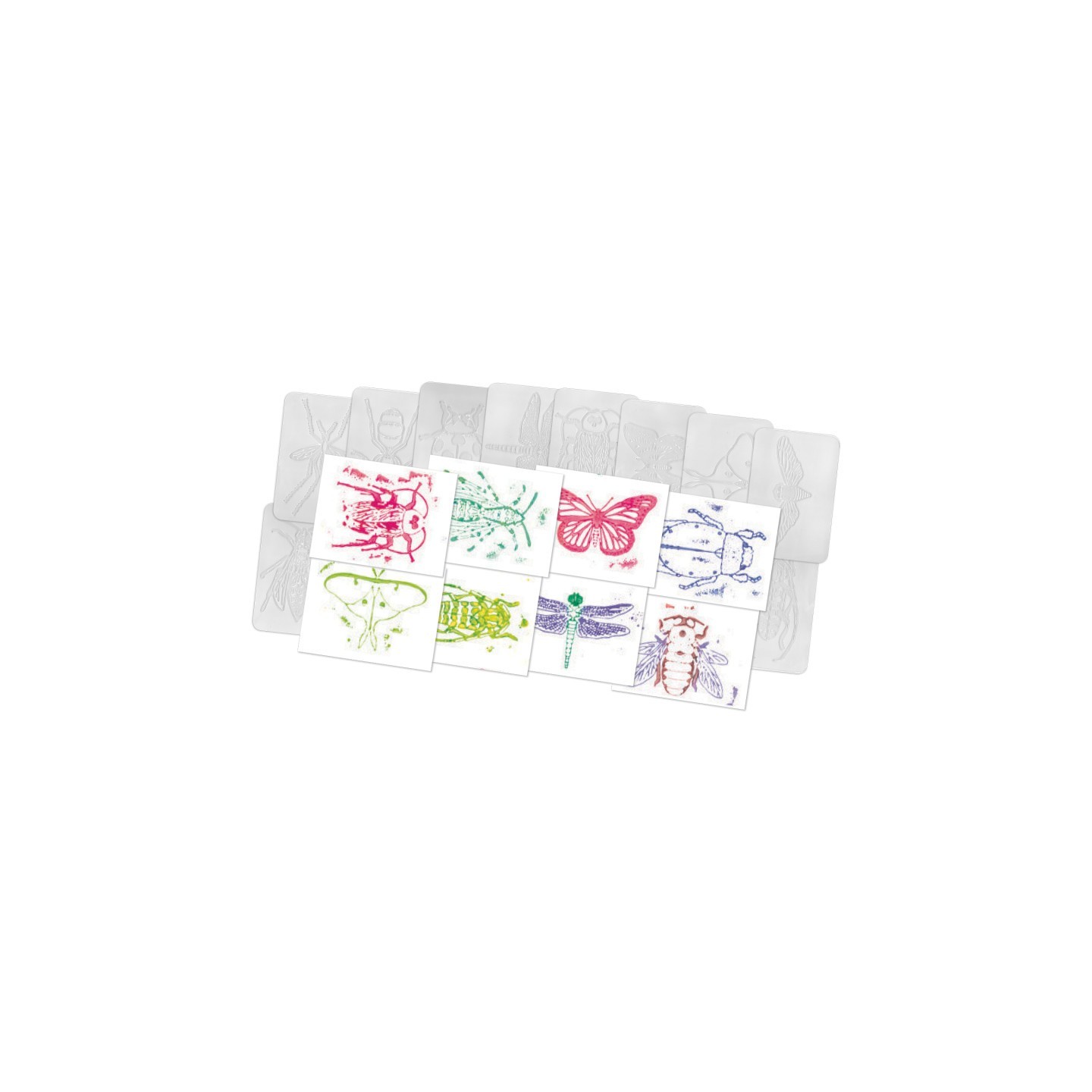 Roylco® Rubbing Plates, Insects, Pack of 16