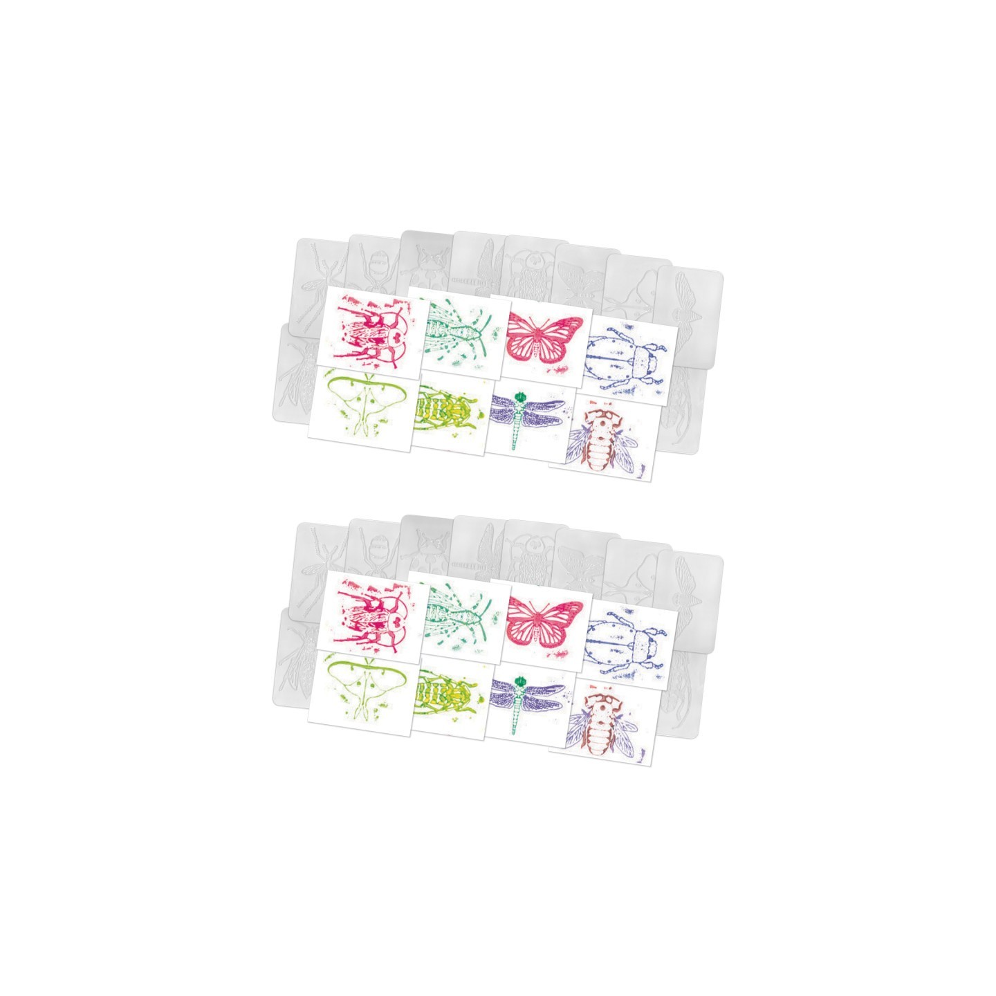 Roylco® Rubbing Plates, Insects, 16 Per Pack, 2 Packs