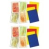 Roylco® Texture Rubbing Plates, 4 Per Pack, 2 Packs