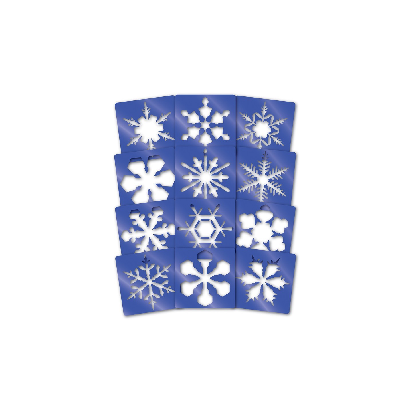 Roylco® Super Snowflake Stencils, Pack of 12