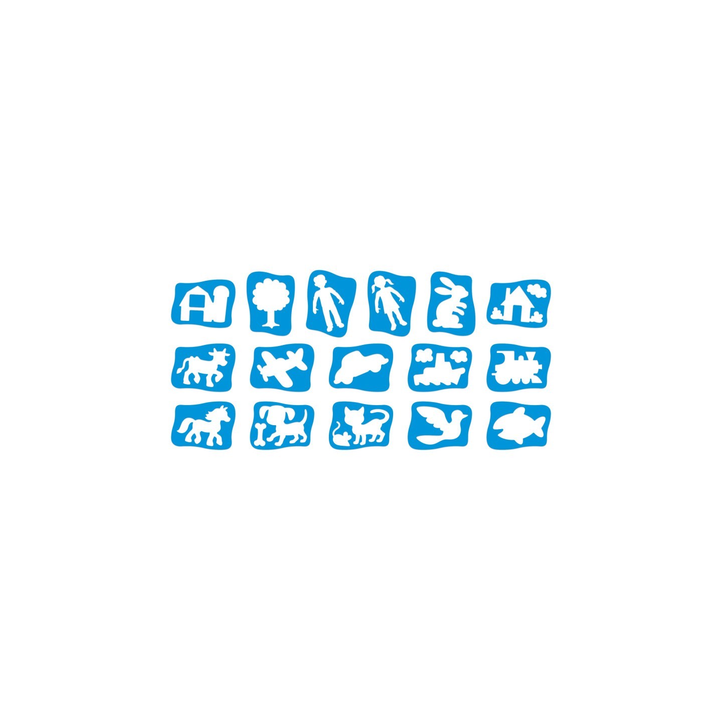 Roylco® My First Stencils, Pack of 16