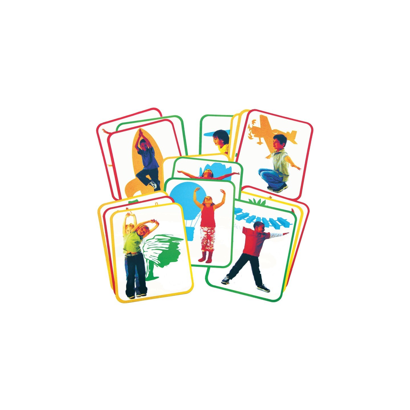 Roylco® Body Poetry Yoga Card, Pack 16