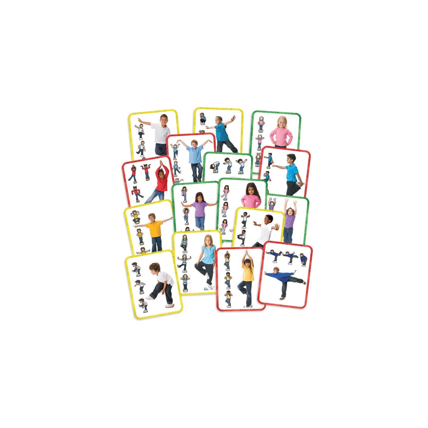 Roylco® Body Stepping Stones Exercise Cards