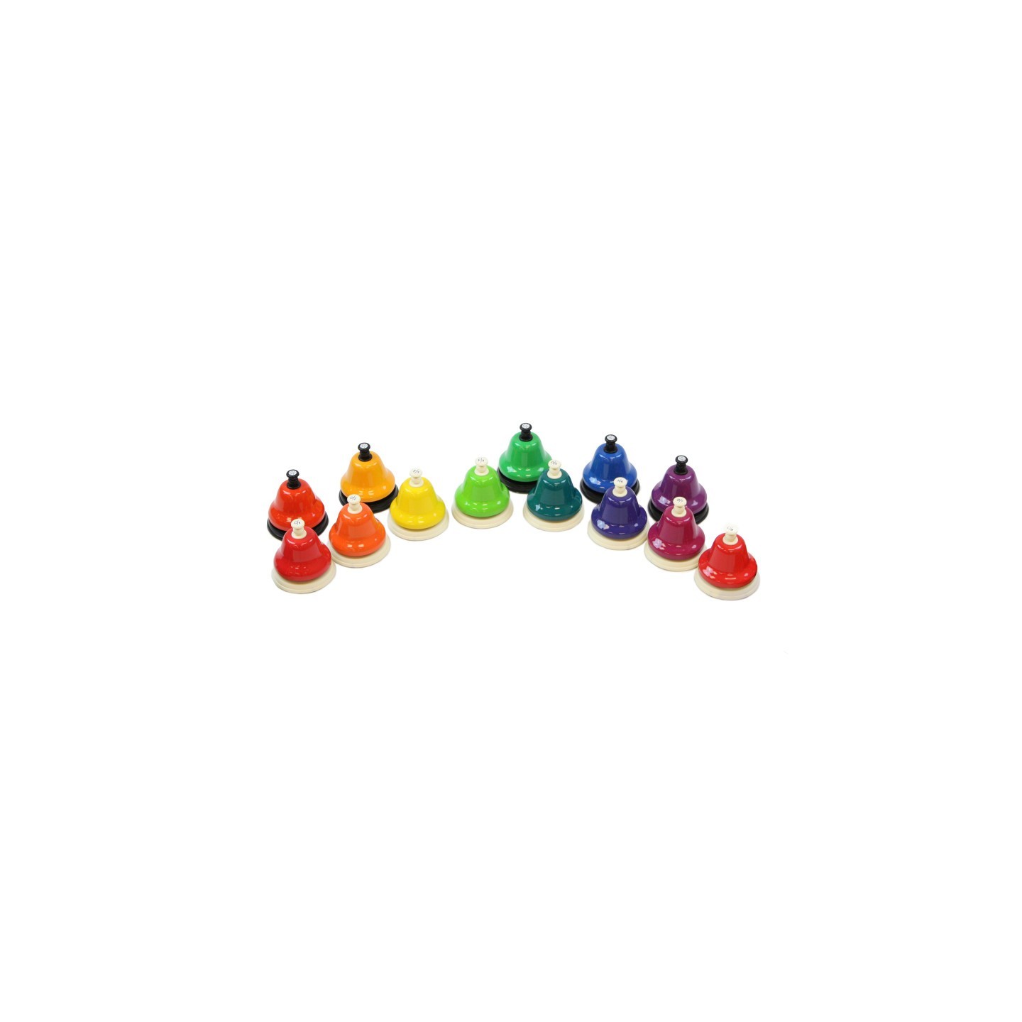 Rhythm Band Instruments Chroma-Notes 13-Note Desk Bell Set