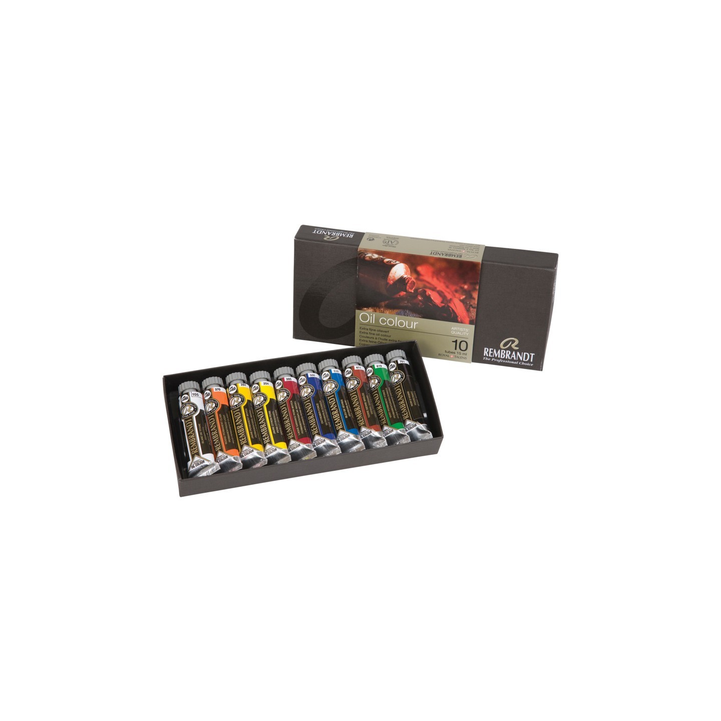 Rembrandt Oil Color Basic Set, 10 x 15mL