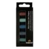 Rembrandt Soft Pastels Micro Sets, 5 Half Sticks, Storm Greys