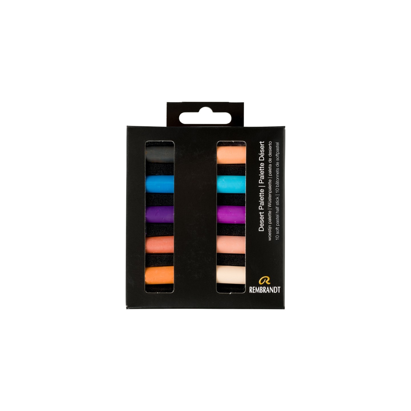 Rembrandt Soft Pastel Micro Sets, 10 Half Sticks, Southwest Desert Palette