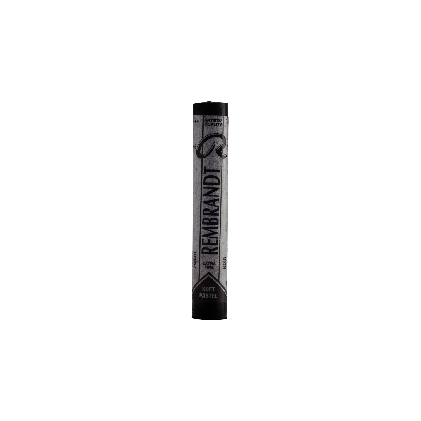 Rembrandt Soft Pastel Single Color Set, Black (700.5), 5 Full Sticks