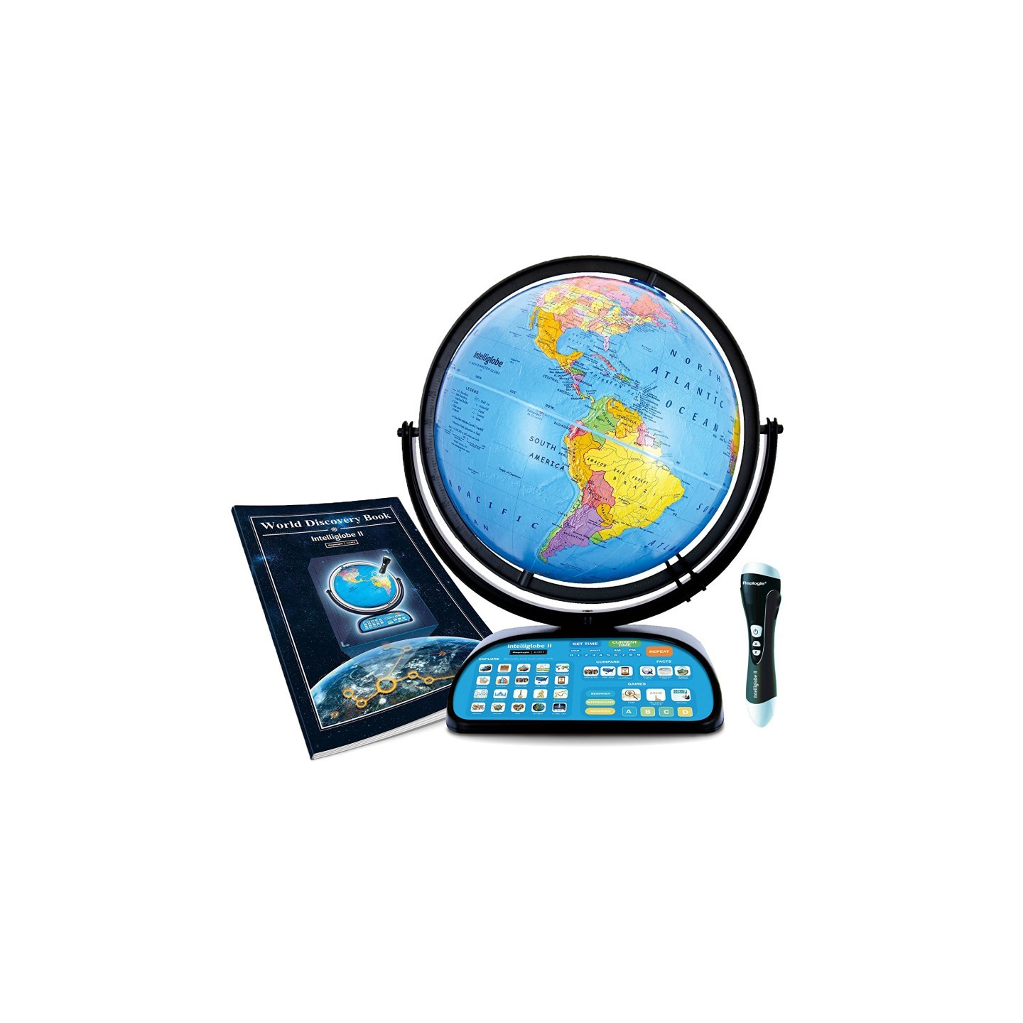 Replogle Globes Intelliglobe™ II Deluxe Interactive Globe, 12"