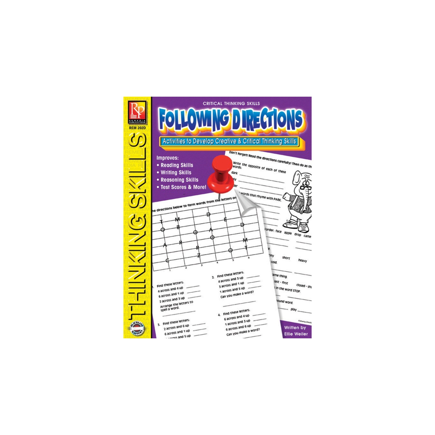 Remedia Publications Critical Thinking Skills, Following Directions Activity Book