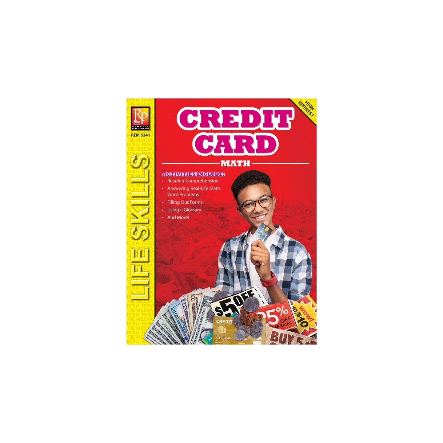 Remedia Publications Credit Card Math: Life Skills Math Series