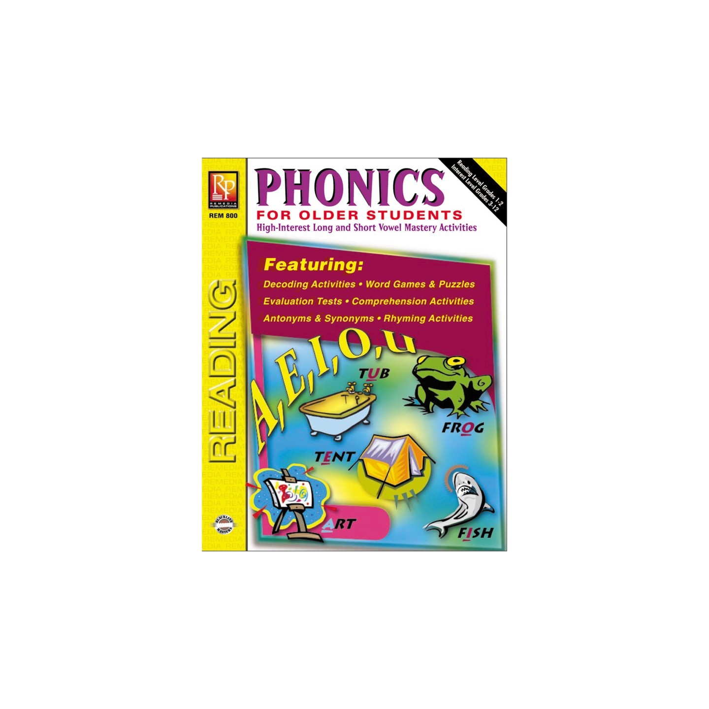 Remedia Publications Phonics For Older Students Book