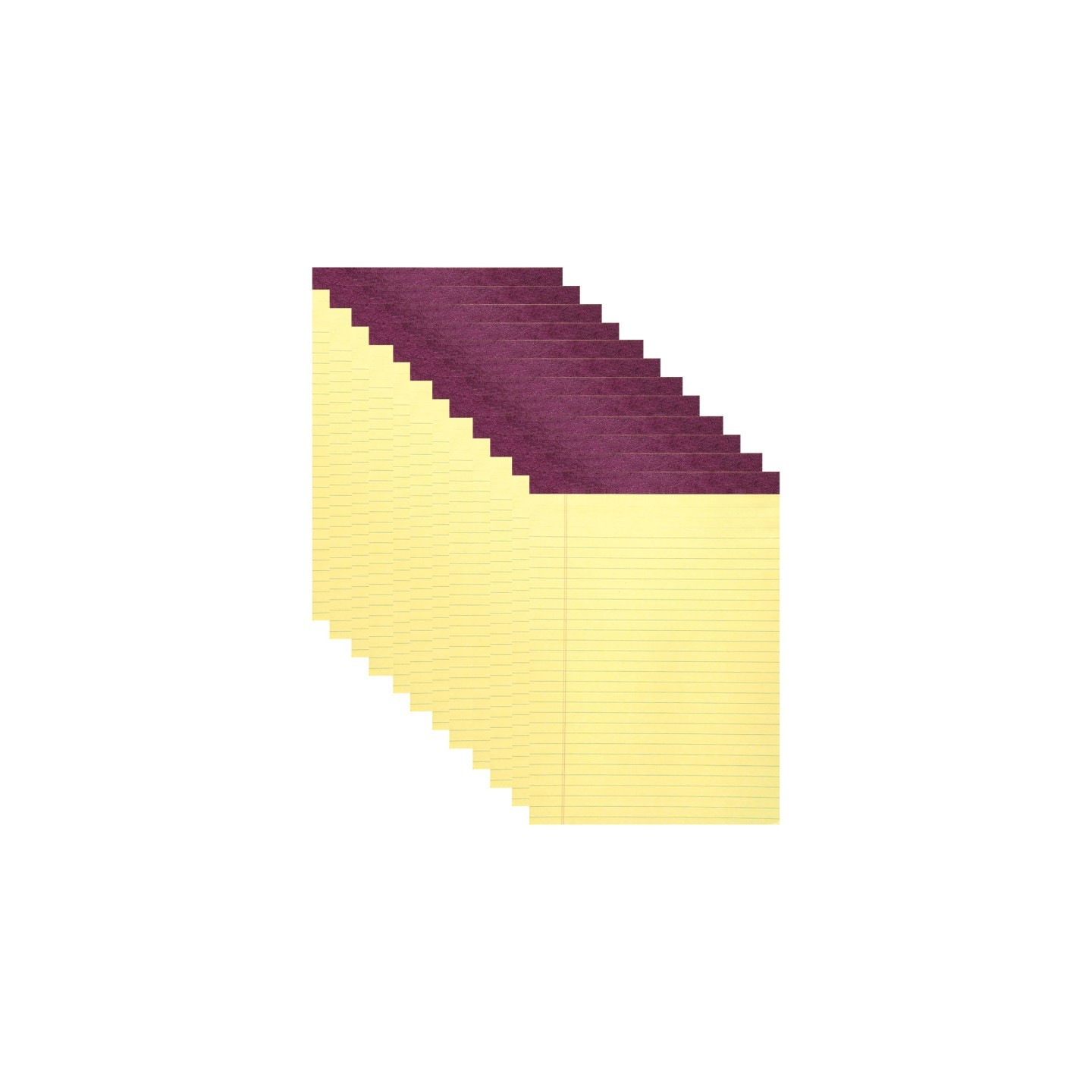 Roaring Spring Paper Products Legal Pad, Standard, Canary, Pack of 12